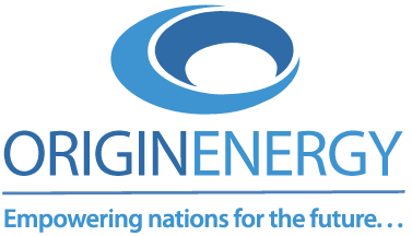 Logo - Origin Energy: Empowering natons for the future...